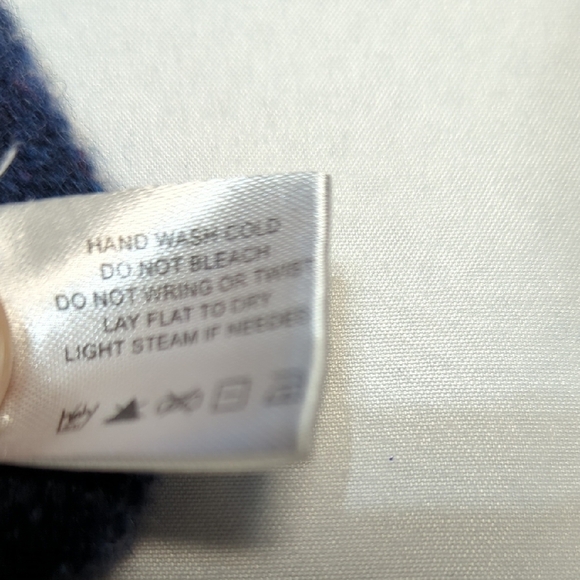 Orvis Men's Navy Zip-Up Sweater 100% WOOL... AMAZING!!! - Picture 9 of 14